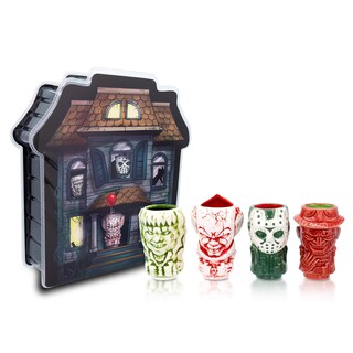 Foto 1 | Foto 1 | Set De Minimuglets Geeki Tikis Horror Paquete De 4 Unidades Para Regan Jason Pennywise Y Freddy - Venta Internacional.
