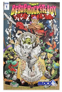 Foto 1 | Foto 1 | Comic Tmnt Bebop Y Rocksteady Lo Destruyen Todo #1 Nerd Block - Venta Internacional.