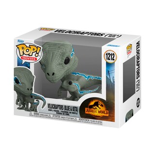 Foto 1 | Foto 1 | Figura Funko Pop Blue y Beta 1212 Velociraptors Jurassic World