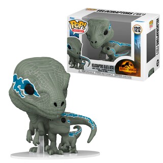 Foto 2 | Foto 2 | Figura Funko Pop Blue y Beta 1212 Velociraptors Jurassic World