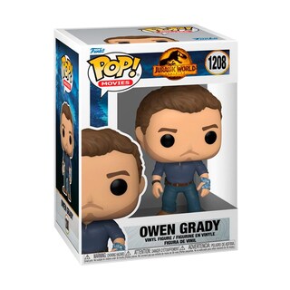 Foto 3 | Foto 3 | Figura Funko Pop Owen Grady 1208 Jurassic World Dominion Original