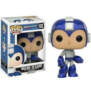 Foto 1 | Foto 1 | Venta Internacional- Funko Pop Games Mega Man Figura De Vinilo Variante Exclusiva De Ice Slasher De Megaman