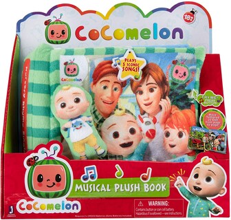 Foto 1 | Foto 1 | Venta Internacional- Libro De Felpa De Canto De La Rima De La Rima De La Rima De Cocomelon, Con Jj Plush