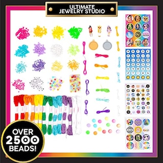 Foto 2 | Foto 2 | Venta Internacional- Rainbow High Ultimate Jewelry Studio, Más De 2500 Cuentas, Crea Más De 50 Piezas De Joyas