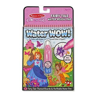 Foto 1 | Foto 1 | Venta Internacional - Melissa Y Doug On The Go Water Wow! Almohadilla De Actividad De Revelación De Agua Reutilizable -