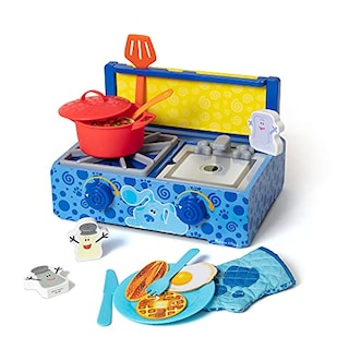 Foto 1 | Foto 1 | Venta Internacional - ¡melissa & Doug Blue's Plues & You! Juego De Juegos De Cocina De Madera (42 Piezas)
