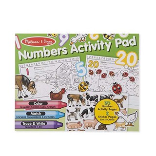 Foto 1 | Foto 1 | Venta Internacional - Melissa & Doug Numbers Coloring Y Pegather Activity Pad