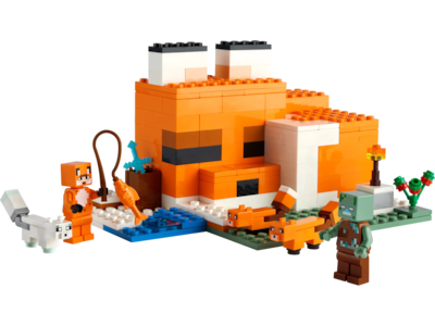 Foto 2 | Foto 2 | Set Lego Minecraft Refugio del Zorro 21178