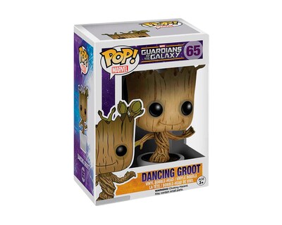 Foto 2 | Foto 2 | Funko Pop Dacing Groot 65 Guardianes De La Galaxia Marvel Movies