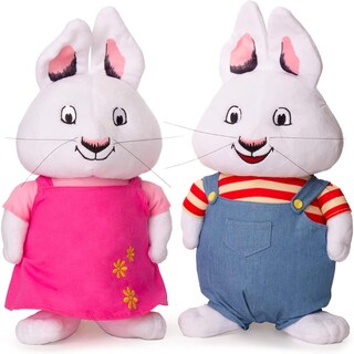 Foto 5 | Foto 5 | Venta Internacional-Peluche Max y Ruby Rabbit White Bunny Plush Doll Kids Tv Show Toy