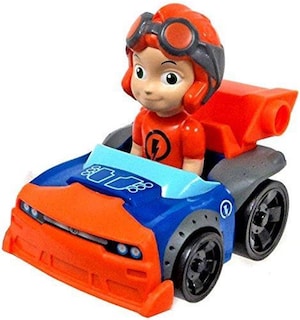 Foto 3 | Foto 3 | Venta Internacional-Figura Nickelodeon Remacha Rusty Racer Anaranjada