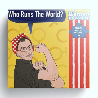 Foto 3 | Foto 3 | Venta Internacional-Rompecabezas Mighty Mojo Ruth Bader Ginsberg RGB 500 pzas