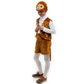 Foto 4 | Foto 4 | Venta Internacional-monkey Jungle Tamaño Animal Xs Chicos Plush Disfraz Disfraz