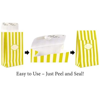 Foto 4 | Foto 4 | Venta Internacional- Pressie Pouch Peel & Seal Bolsa De Regalo Pink Hearts 12pk Small