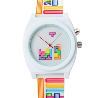 Foto 4 | Foto 4 | Venta Internacional - Reloj Unisex Tetris Tetris Edición Limitada Retro Blanco