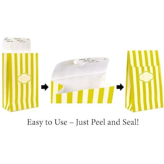 Foto 5 | Foto 5 | Venta Internacional- Pressie Pouch Peel & Seal Bolsa De Regalo Blue Stars 12pk Pequeño