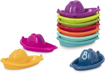 Foto 5 | Foto 5 | Venta Internacional - Juguete Educativo Battat Stackin' Boats Aprende a Contar y Jugar en el Agua