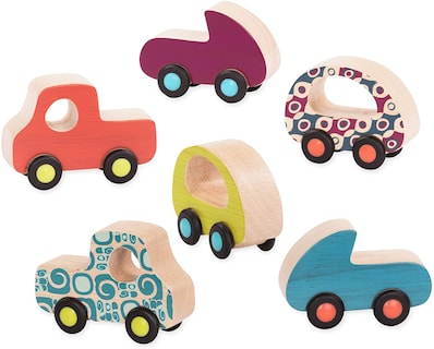 Foto 1 | Foto 1 | Venta Internacional - Carritos de Madera para Niños 6 Piezas