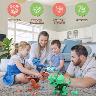 Foto 4 | Foto 4 | Venta Internacional - Dinosaur Toys Laradola Para Niños De 3 A 8 Años Con Taladro Eléctrico