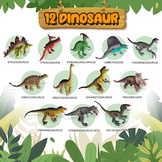 Foto 2 | Foto 2 | Venta Internacional - Libro De Sonido Dinosaur Toys Con 12 Figuras De Juguete Para Niños De 3 A 6 Años