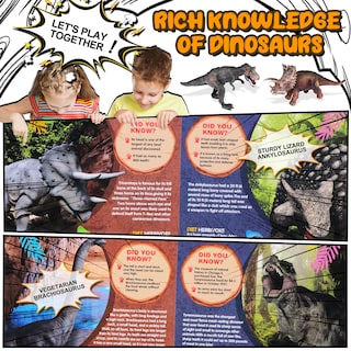 Foto 4 | Foto 4 | Venta Internacional - Libro De Sonido Dinosaur Toys Con 12 Figuras De Juguete Para Niños De 3 A 6 Años
