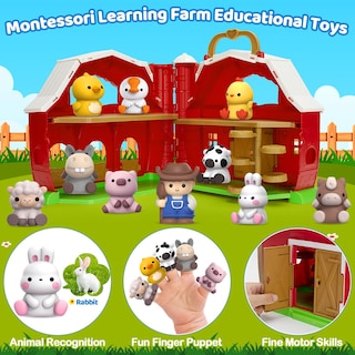 Foto 2 | Foto 2 | Venta Internacional - Juguete Aigybobo De Farm Animal Big Barn Para 1 A 3 Años Con Figuras