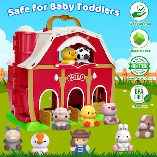 Foto 4 | Foto 4 | Venta Internacional - Juguete Aigybobo De Farm Animal Big Barn Para 1 A 3 Años Con Figuras