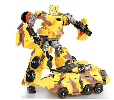 Foto 1 | Foto 1 | Venta Internacional - Figura De Acción De Superhéroes De Coche Robot De Juguete Modelo 3c 15-20 Cm