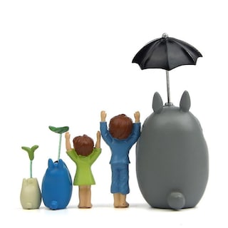 Foto 3 | Foto 3 | Venta Internacional - Figura De Juguete Blessing Totoro Sisters, 5 Piezas De Pvc, 0,149 Kg