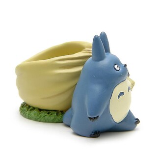 Foto 2 | Foto 2 | Venta Internacional - Figura De Juguete Mini Totoro Azul Con Bolsa Modelo Pvc De 5 X 8 Cm