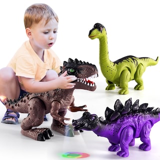 Foto 1 | Foto 1 | Dinosaur Toys Temi Electric Walking, Paquete De 3 Unidades Para Niños De 2 A 5 Años - Venta Internacional.