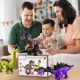 Foto 7 | Foto 7 | Dinosaur Toys Temi Electric Walking, Paquete De 3 Unidades Para Niños De 2 A 5 Años - Venta Internacional.