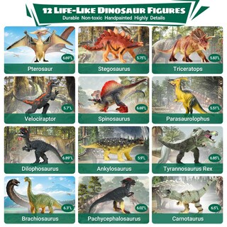 Foto 6 | Foto 6 | Figuras de Dinosaurio Toys Fruse con Libro de Sonido Interactivo - Venta Internacional
