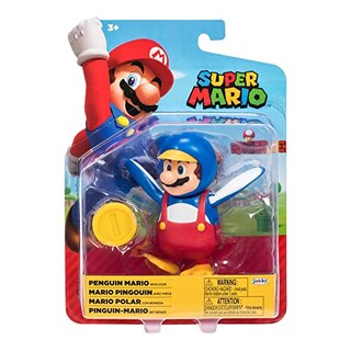 Foto 6 | Foto 6 | Figura De Acción Super Mario Penguin Mario Con Coin Wave 26 - Venta Internacional.