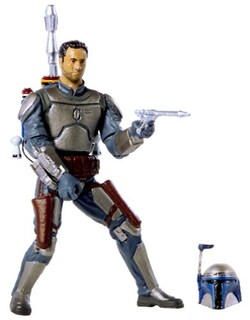 Foto 2 | Foto 2 | Figura De Acción Star Wars Jango Fett Negra De 9,5 Cm Con Accesorios - Venta Internacional.