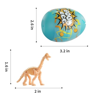 Foto 2 | Foto 2 | Huevos De Dinosaurio De Pascua De Juguete Temi, Paquete De 12 Para Niños De 3 A 8 Años - Venta Internacional.