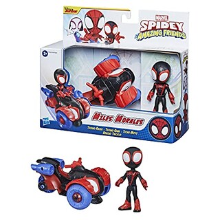 Foto 3 | Foto 3 | Figura de Acción Y Vehículo Tecno-racer Marvel Spidey Miles - Venta Internacional