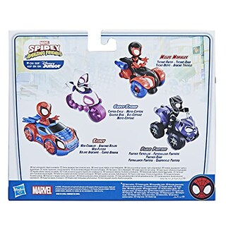 Foto 5 | Foto 5 | Figura de Acción Y Vehículo Tecno-racer Marvel Spidey Miles - Venta Internacional