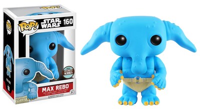 Foto 1 | Foto 1 | Figura de Vinilo Funko Pop! Star Wars Max Rebo 9.5 cm - Venta Internacional