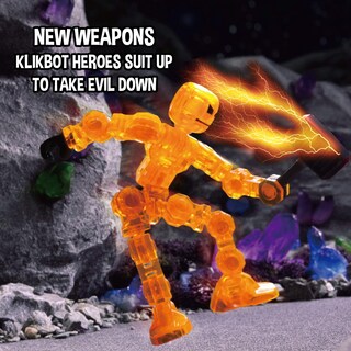 Foto 4 | Foto 4 | Figura de Juguete Animada En Stop Motion Zing Klikbot Cannon - Venta Internacional