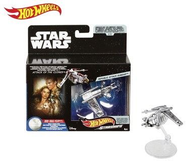 Foto 5 | Foto 5 | Figura Hot Wheels Star Wars Republic Attack Gunship-Venta Internacional