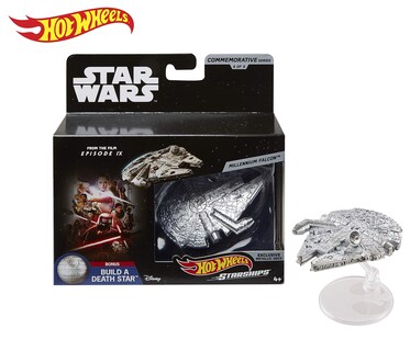 Foto 5 | Foto 5 | Figura Hot Wheels Star Wars Build A Death Star Millennium Falcon-Venta Internacional