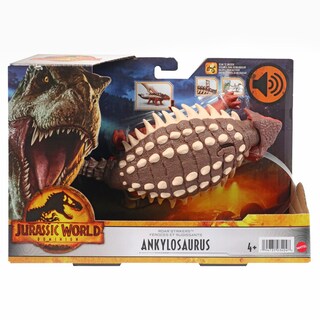 Foto 6 | Foto 6 | Figura de Acción Mattel Jurassic World Dominion Roar Ankylosaurus - Venta Internacional