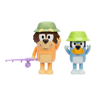 Foto 1 | Foto 1 | Figura 2 Unidades De Bluey Fishing Con El Abuelo Con Accesorios - Venta Internacional.