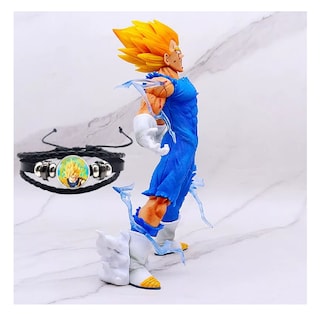 Foto 4 | Foto 4 | Figura Majin Vegeta Dragon Ball Z 27cm - 2 Cabeza Y Brazalete Azul