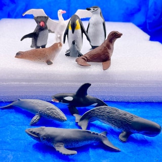 Foto 2 | Foto 2 | Set De Figuritas De Juguete Safari Ltd. Antarctica Toob Penguins De 3 Años O Más - Venta Internacional.