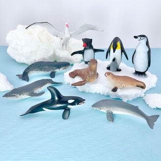 Foto 6 | Foto 6 | Set De Figuritas De Juguete Safari Ltd. Antarctica Toob Penguins De 3 Años O Más - Venta Internacional.