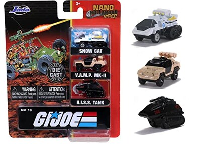 Foto 6 | Foto 6 | Jada Toys Gi Joe Nano, Paquete De 3 Coches Fundidos A Presió - Venta Internacional.