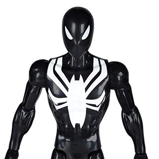 Foto 6 | Foto 6 | Figura De Acción Spider-man Titan Hero Series 30 Cm, Traje Negro - Venta Internacional.