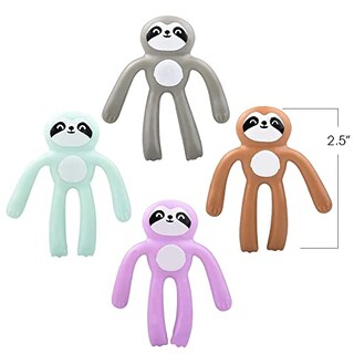 Foto 3 | Foto 3 | Bendable Sloth Toys Artcreativity, Miniset De 48 Unidades, Para Niños - Venta Internacional.